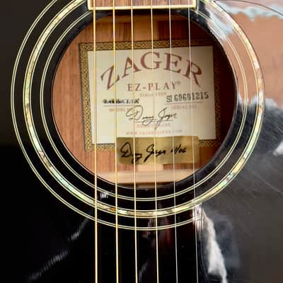 Zager ZAD80CE Black Lacquer Special Edition image 8