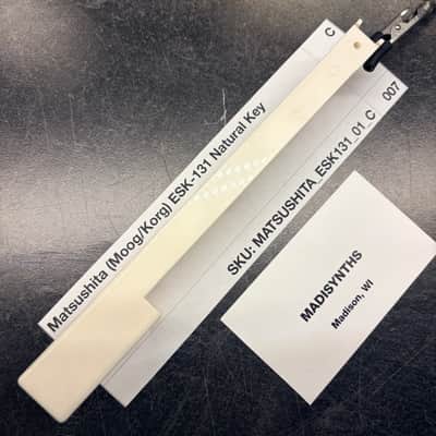 ORIGINAL Matsushita Replacement C Key (for ESK-131 Keybeds) for Moog MG-1, Prodigy, Rogue, Opus 3, Korg Minikorg 700, Minikorg 700S, MS-10, MS-20, VC-10, Poly Ensemble P, Univox K1/K2, and more