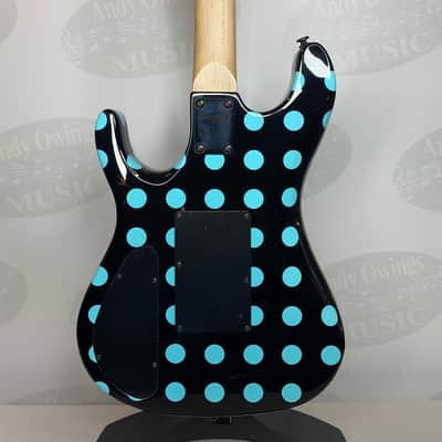 Kramer NightSwan Black with Blue Polka Dot image 2