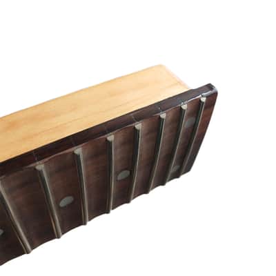Big Head Full Scalloped Maple Guitar Neck,24-Fret Left hand image 6