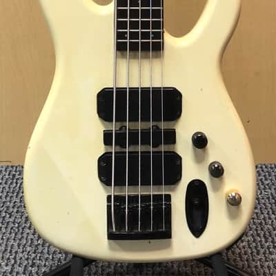 Westone Spectrum 90s Blonde 5 String Bass (Modded) image 2