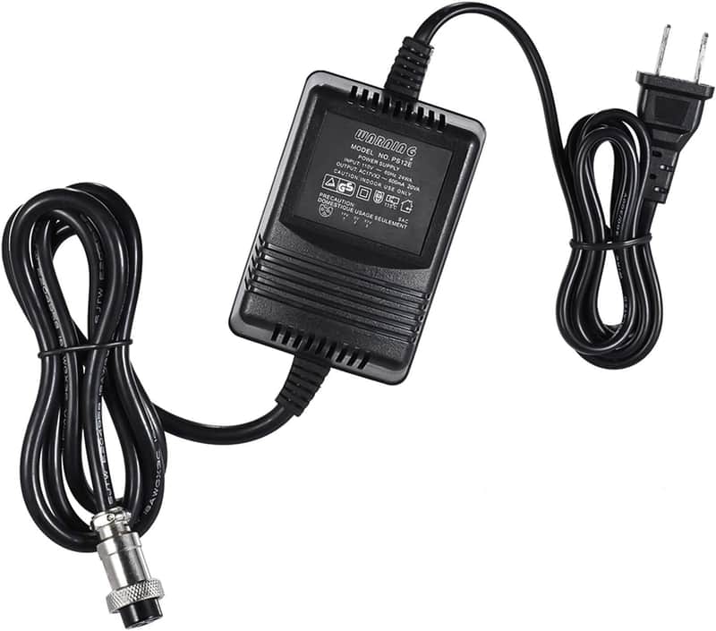 Mixer Power Supply Mixing Console AC Adapter 3-Pin Connector Pedalboard Power Supply 17V 600mA 110V Input US Plug for Yam-ha F4/F7/6FX/MG82X image 1