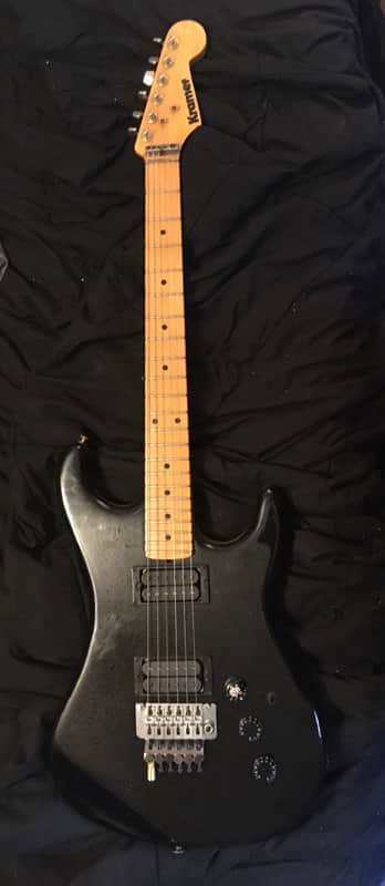 Kramer Pacer Imperial  80’s Black strathead image 1