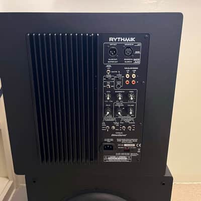PAIR of Rythmik Audio F12 Subwoofers - Mid 2010s - Black image 2