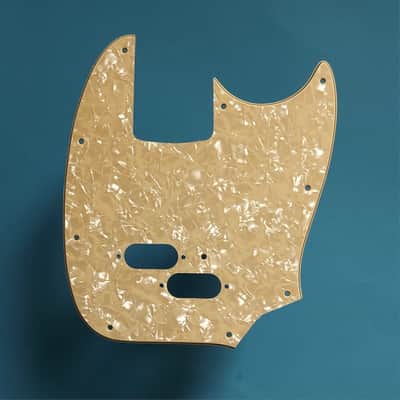 Replacement pickguard for Squier Classic Vibe Mustang Bass - many colors! image 12
