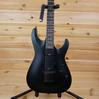 Schecter Demon-6 - Aged Black Satin image 7