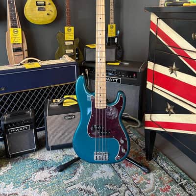 Fender Limited Edition Player Precision Bass - MN Ocean Turquoise image 1