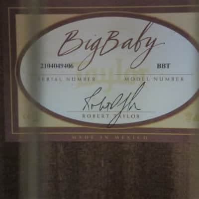 Taylor Big Baby Taylor (BBT) 2021 - Natural Acoustic Guitar with Soft Case image 6
