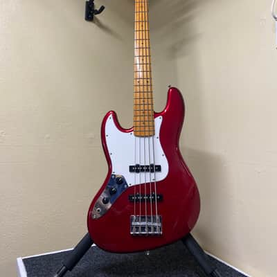 SX Left handed 5 string jazz bass image 2