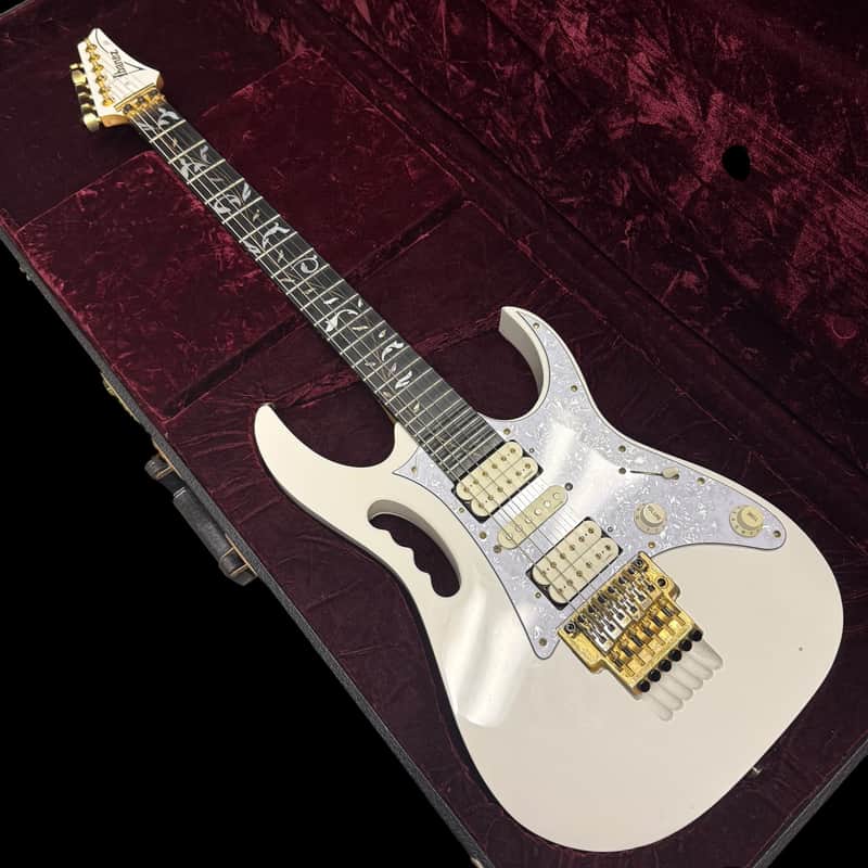 1998 Ibanez JEM7V-WH Steve Vai Signature with Ebony Fretboard - x14098 image 1