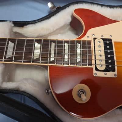 2010 Gibson Les Paul Traditional Pro Guitar Sunburst 50s Wiring Seymour Duncan PEARLY GATES image 4