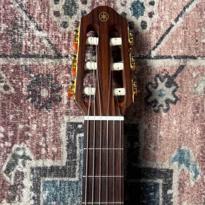 Yamaha SLG100N Silent Guitar Natural Nylon String Classical Acoustic Electric Travel Guitar! image 11