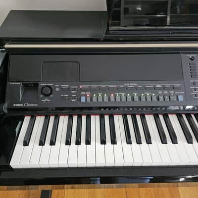 Yamaha CVP-403PE Clavinova 88-Key Digital Piano w/ Bench - Polished Ebony image 4