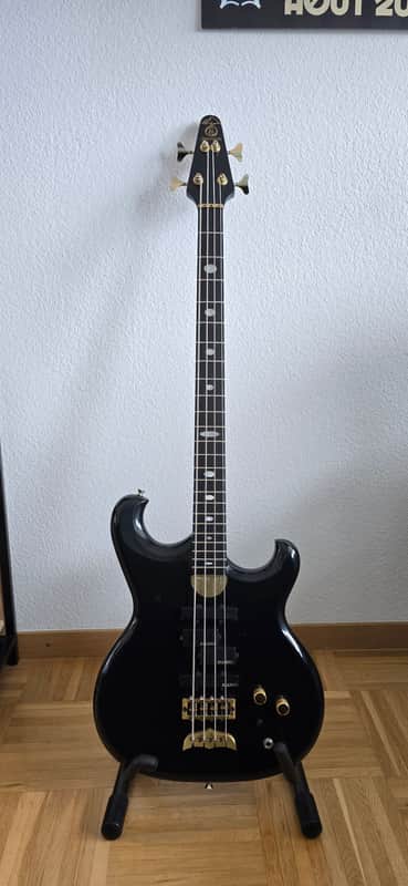 Jason Newsted Alembic Spoiler/persuader custom 1989 - Black | Reverb