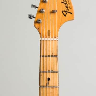 Fender Stratocaster Solid Body Electric Guitar (1971), ser. #308316, original black tolex hard shell case. image 5