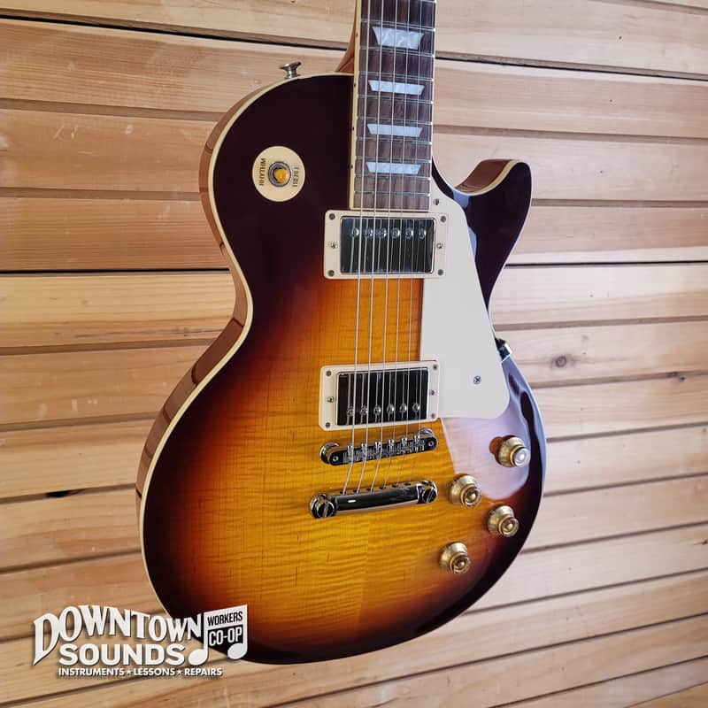 2020 Gibson Les Paul Standard '60s with Gibson Hard Case - Bourbon Burst, 9lbs