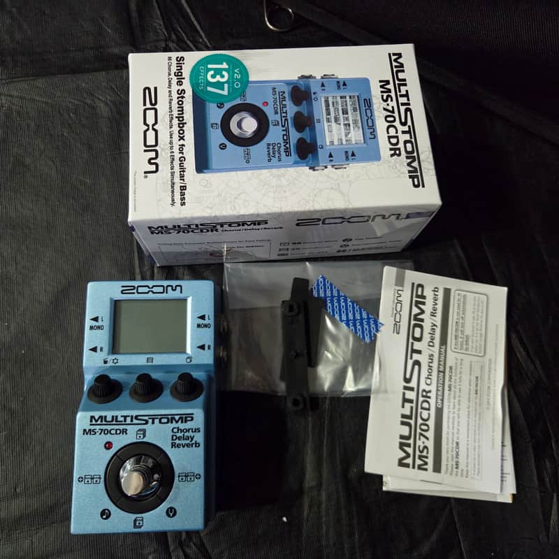 Zoom MS-70CDR MultiStomp 2013 - 2024 - Blue image 1