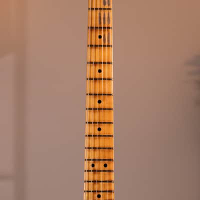 Fender Custom Shop 1950 Telecaster Thinline Journeyman Relic - Maple Fingerboard, Aged Violin Burst image 7