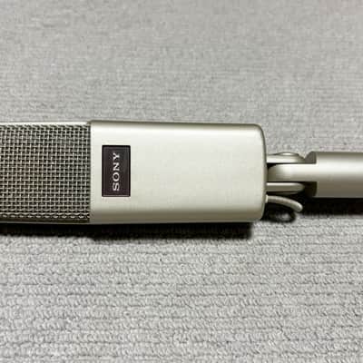 Sony C-48 Condenser Microphone 1990s - Silver w/Case Bild 2