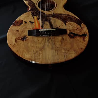 Liuteria MN Guitars Chitarra Classica Slim 2026 - Trasparente naturale image 16