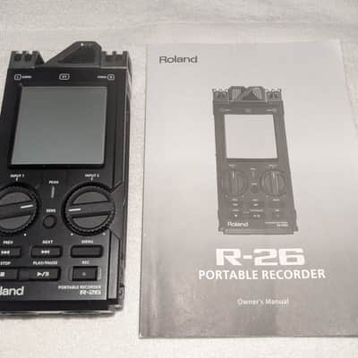 Roland R-26 6-Channel Portable Recorder 2010s - Black image 1