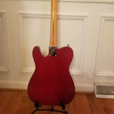Fender Telecaster Bigsby Custom Electric Guitar 1988 neck with  2006 custom body Sunburst image 4