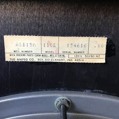 Ampeg Portaflex B-15N Fliptop Vintage 1976-1979 image 11