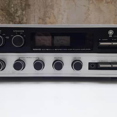 RARE vintage early 1970's Nikko TRM-1200 Integrated Hi-Fi stereo Amplifier image 1