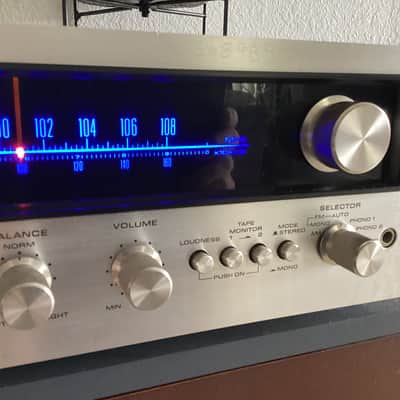 Pioneer SX-626 1973 CUSTOM Cherry Veneer w/LEDs image 3