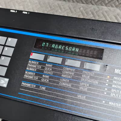 Oberheim Matrix-6 ✅ Rare Vintage Synthesizer from the '80s ✅ Legendary Analog Matrix Modulation ✅ Software Version 2.15 ✅ Fully Serviced ✅ Worldwide FREE Shipping!! Bild 8