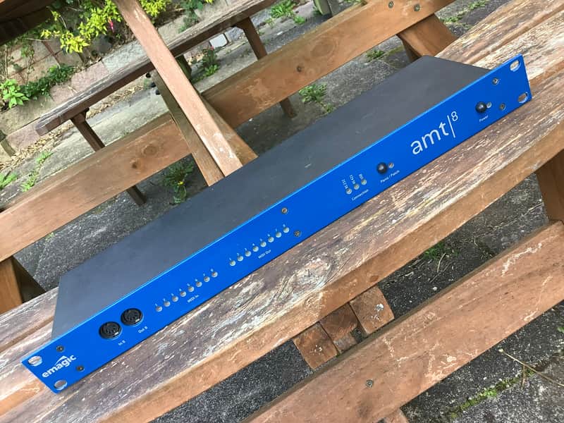 Emagic AMT8 – 8-in / 8-out Rackmount MIDI Interface, USB & | Reverb