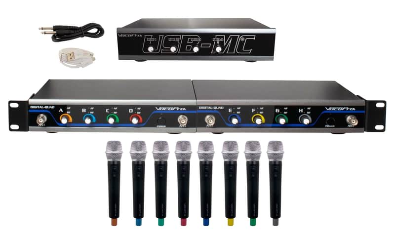 VocoPro Wireless Microphones and Transmitters (USB-Acapella 8) image 1