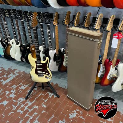 Fender Custom Shop Limited 60 Stratocaster Roasted Heavy Relic Aged Vintage White image 3