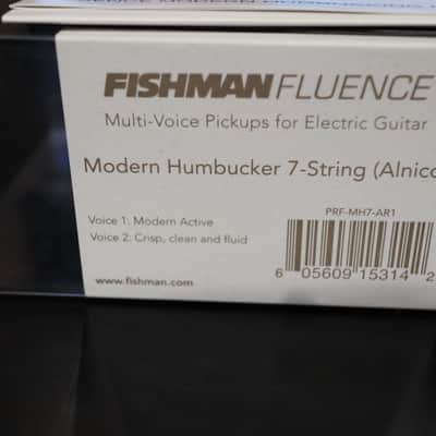 Fishman Fluence Modern 7 Humbuckers Brushed Nickel image 6
