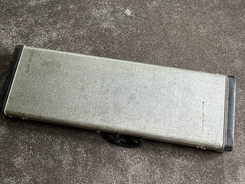 1960s Fender Musicmaster Duo Sonic Mustang guitar hard case image 1
