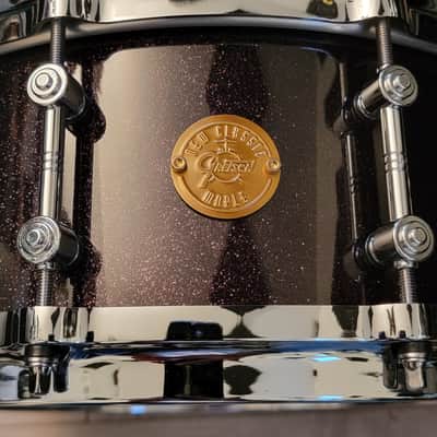 Gretsch New Classic Maple 5.5” Snare – Black Sparkle – Mint! image 5