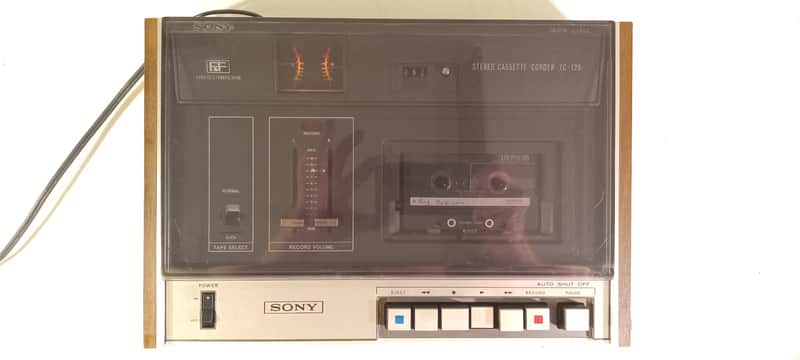 Vintage SONY TC 129 Stereo Cassette Corder Sold As Is Vintage SONY TC 129 Stereo Cassette Corder Sold As Is