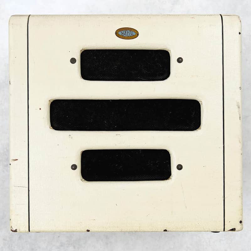 Oahu Valco Chicago 51 1x10" Combo Amplifier 1950s - White image 1