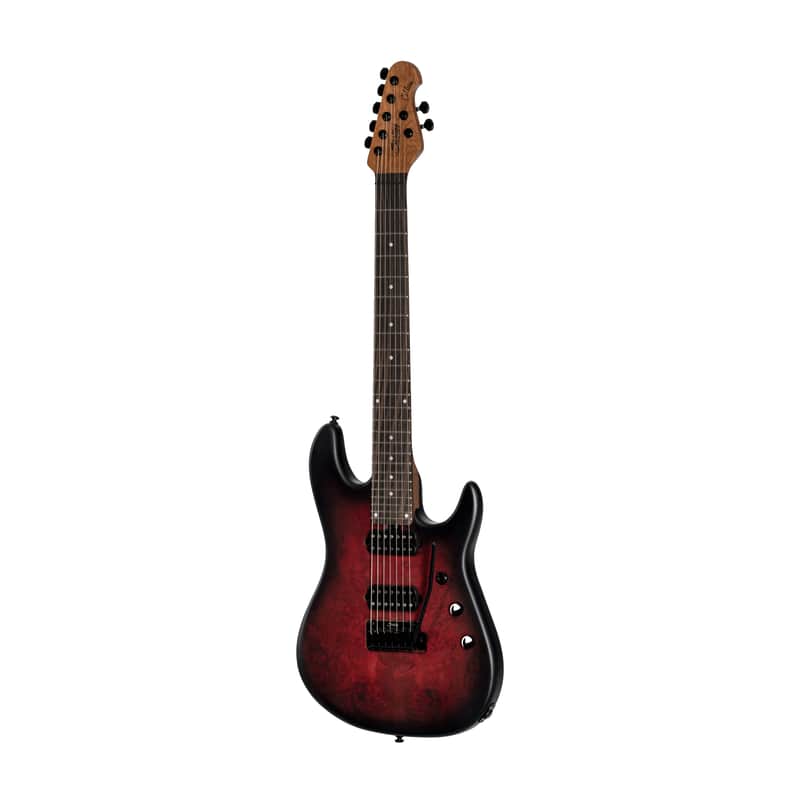 Sterling Jason Richardson Signature 7 String Guitar Dark Scarlet Burst image 1