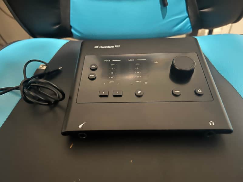 PreSonus Quantum ES2 USB-C Audio Interface 2024 - Present - Black image 1