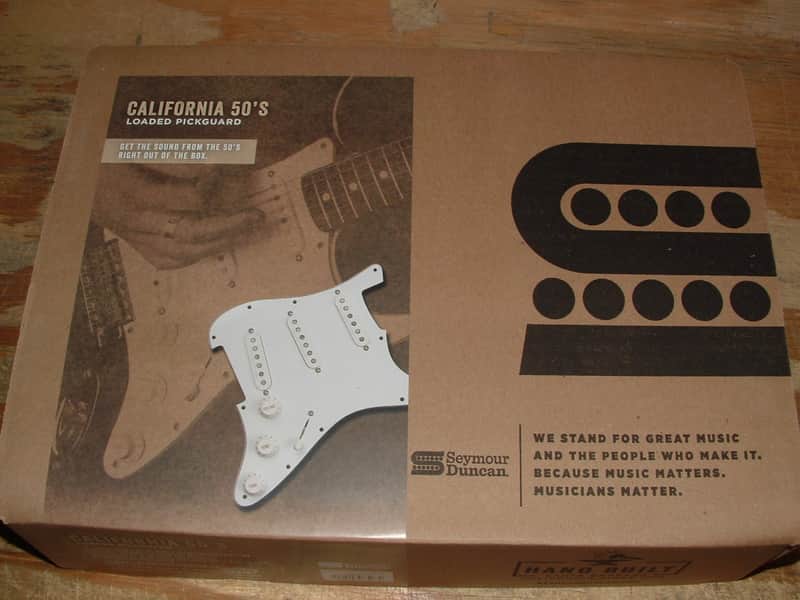 Seymour Duncan California 50's Pickguard Assembly (White) New with Warranty image 1