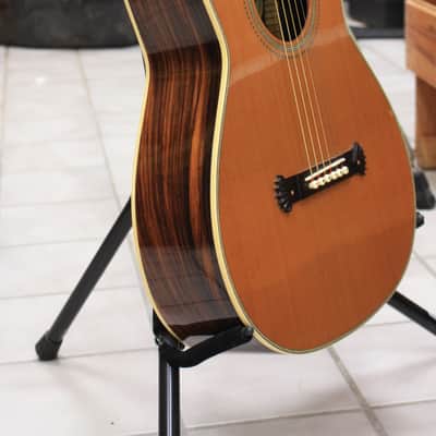 Washburn R-306 1892 reissue parlor guitar 1994 - natural image 3