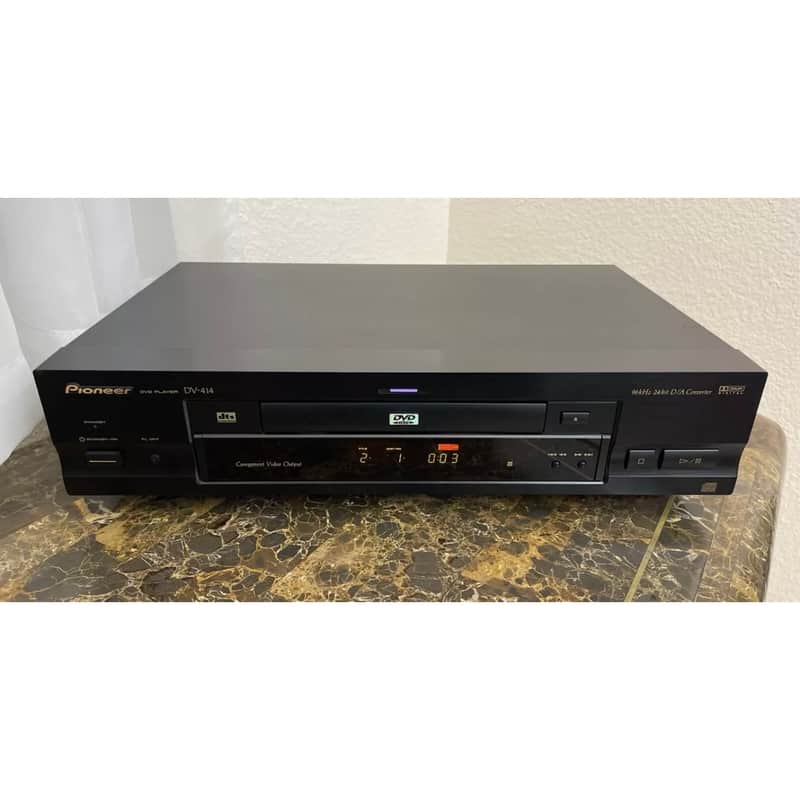 Pioneer DV-414 DVD CD Player. Cleaned & Tested - Works Great! Made In Japan! Pioneer DV-414 DVD CD Player. Cleaned & Tested - Works Great! Made In Japan! image 1