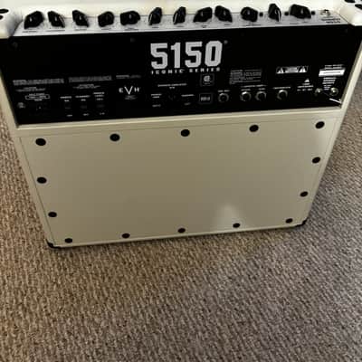 EVH 5150 Iconic Series 2-Channel 40-Watt 1x12" Guitar Combo 2021 - Present - Ivory image 4