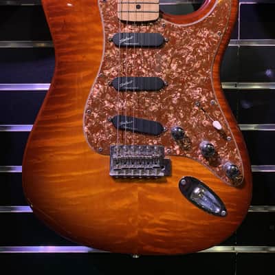*Used* MiM Fender Stratocaster c. 2002 - Flamed Sunburst image 1