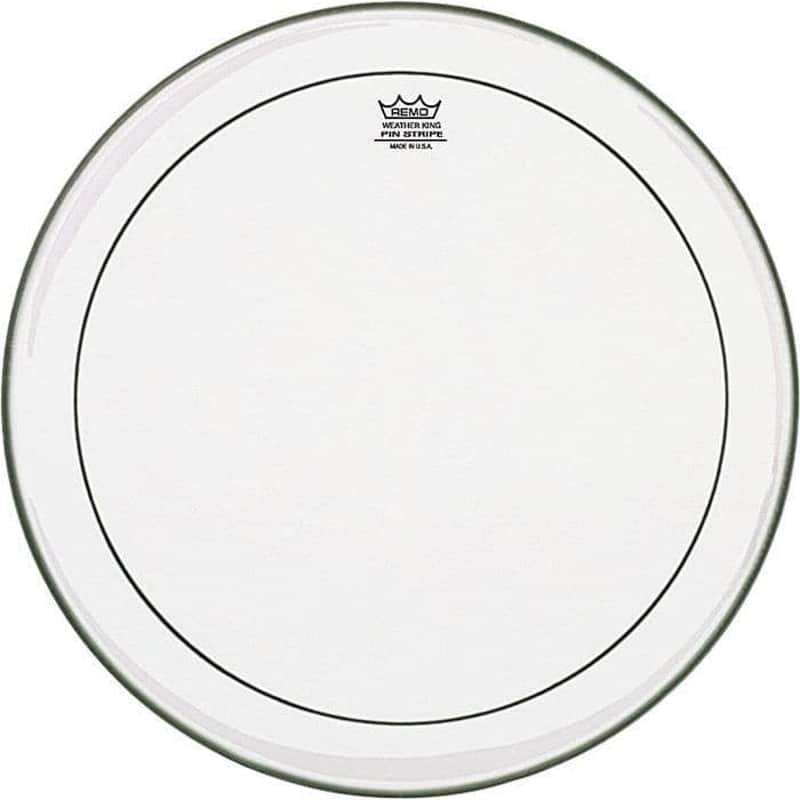 Remo Pinstripe Clear Bass Drumhead 22" image 1