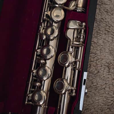 Muramatsu M-40 Tokyo Vintage Flute Silver Headjoint with Muramatsu Case 0KL6 image 3