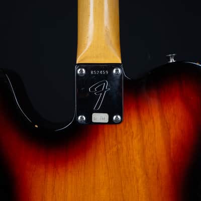 Fender Greg Fessler Masterbuilt 1969 Telecaster Thinline 2010 - Sunburst image 6