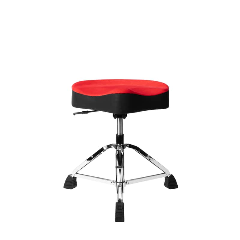Gator Air Glide Drum Throne Saddle Seat- Red