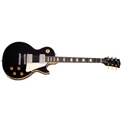 Les Paul Standard 50s Plain Top Ebony Top Gibson image 2